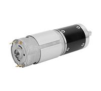 Alomejor Motor de Engranaje Planetario de 24 V CC, Motor de Engranaje de Reducción Eléctrico de Alto par, Adecuado para Robótica, 1