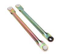 Alomejor Motor de Limpiaparabrisas, Conjunto de Varillaje de Motor de Limpiaparabrisas de Metal para 2008 a 2019, Garantiza una Limpieza Suave para una Visibilidad Clara