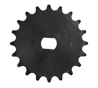Alomejor Motor de Patinete Eléctrico con Piñón de 20 Dientes 420, Rueda de Cadena de Metal con Piñón de 20 Dientes para Motorreductor MY1020