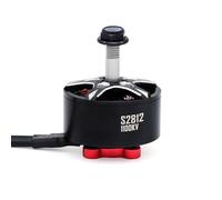 Alomejor Motor sin Escobillas Eficiente con Estabilidad Mejorada, Potencia Ligera para FPV Racing Quadcopter de Largo Alcance, Material Metálico (S2812 1100KV)