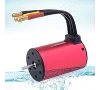 Alomejor Motor sin Escobillas RC, Construcción de Aluminio de Alto par con Rodamientos ABEC5, 4200 KV para Rendimiento de Coches RC 1/10 1/8 (4200KV)