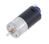 Alomejor Motorreductor DC12V Motor de Reducción de Velocidad Eléctrico de Eje de Salida Tipo D de Alto par para Robótica y Cortinas Eléctricas (580RPM)