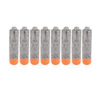 Alomejor Municiones de Espuma de Juguete, Municias de Munición de Munición de Recarga de Eva, Compatible con Ultra Series Soft Bullets (Silver)