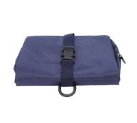 Alomejor Neceser Plegable con Hebilla, Espacioso Diseño Modular, Bolsa Colgante de Viaje para Viajes de Negocios, Azul Marino, 1 Unidad