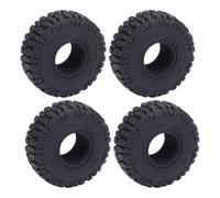 Alomejor Neumáticos de Rueda de Alto Realismo -RC con Cubo para el Neumático Axial SCX24 1/24, RC de Plástico Ligero para Aventura Al Aire Libre