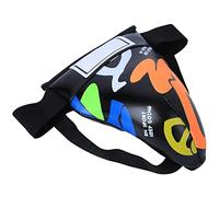 Alomejor Niños Jockstrap Groin Guard Youth Boys Abdo Groin Cup Protector para Boxeo Equipo de protección Abdominal(Negro)