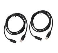 Alomejor Note AI Recorder USB C Cable de Carga Magnético Sincronización Rápida Transferencia de Datos Carga Segura 2 Piezas para Grabadora de Voz para Note AI Recorder 1 M Negro