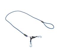 Alomejor Nylon RC Traction DE Car Rope, Hook Eficiente RC -Auto Winch Recuperation Belt para 1: 5 1: 8, Detección DE Abrasión para Actividades Al Aire Libre (Blue)