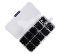 Alomejor Nylon Screw Nut Washer Kit M2-M5 Assortment (Juego de tornillos