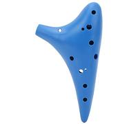 Alomejor Ocarina, Instrumento de Viento de Plástico Alto C de 12 Agujeros con Partitura Musical para Principiantes y Profesionales
