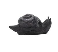 Alomejor Ocultador de Llaves de Caracol a Prueba de Intemperie, Soporte Secreto para Exteriores, Resina de Apariencia Realista, 8,7 Oz para Almacenamiento de Llaves de Jardín