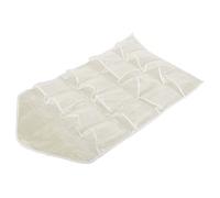 Alomejor Organizador de Armario Colgante Impermeable de Poliéster, Almacenamiento de Ropa Interior para Dormitorio y Sala de Estar (Beige)