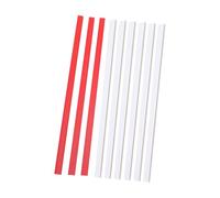 Alomejor Organizador de Cápsulas de café, Soporte Adhesivo Fuerte, Instalación que Ahorra Espacio para Cocina (6 blancos + 3 rojos)