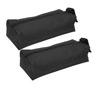 Alomejor Organizador de Herramientas de Mano Duradera con Pulsera, Tamaño 2 Piezas Poliéster 600D, Adecuado para Almacenar Herramientas Pequeñas, Artículos Costura y Maquillaje, Ideal para Cepillos