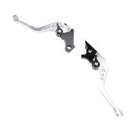 Alomejor Palanca de Embrague de Freno, Palanca de Mano Ajustable de Aleación de Aluminio para Motocicleta con Acabado Anodizado, Diseño Retráctil, Acción de Rodamiento Suave para GB350S CB350 RS