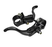 Alomejor Palanca de Freno de Bicicleta 24 mm Bicicleta de montaña Bicicleta Aleación de Aluminio Palanca de Freno Manija de Freno para Ciclismo Accesorio(Black)