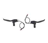 Alomejor Palanca de Freno de Scooter Eléctrico de Aleación de Aluminio de 2 Piezas, Conector Resistente Al Agua con Sensor Sensible, para Protección del Motor y Corte de Energía