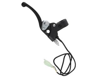 Alomejor Palanca de Freno Derecho de 22 Mm, Palanca de Freno ABS de Aleación de Aluminio con Cable de 67 Cm, Interruptor de, Control de Dual para Manillares Mini Quad ATV de 47 49 de 7 8 Pulgadas