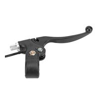 Alomejor Palanca de Freno Izquierda de Freno Negro con Percha Completa y Cable para PIT MINI DIRT BIKE ATV Scooter E100 E125 E150 E175 Riders