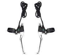 Alomejor Palanca de Freno para Bicicleta eléctrica con Interruptor de Corte, Manillar de Aluminio para y Bicicleta eléctrica, Palanca de Freno motorizado Compatible con Sistemas de f