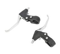 Alomejor Palancas de Freno de Bicicleta Juego de Palancas de Freno de Aleación de Aluminio, 2 Piezas, Manillar Universal de 2, Cm, Apto para Bicicletas de Montaña y de Carretera, Reemplazo de