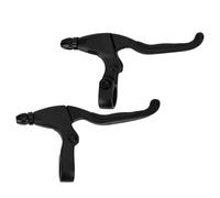 Alomejor Palancas de Freno de Bicicleta, par de Palancas de Freno de Aleación de Aluminio, Ajuste de Manillar de 22,2 Mm, Bloqueo Ajustable, Juego Izquierdo Derecho para Equipo de Ciclismo para (sin