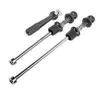 Alomejor Palancas De Liberación Rápida Pinchos De Bloqueo De Ruedas De Liberación Rápida(Black)