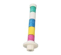 Alomejor Palo de Percha de de Cuarzo, Material de Primera Calidad, Soporte de Percha Lavable para Pájaros, Juguete para Jaula de Pájaros, Accesorios para Interior
