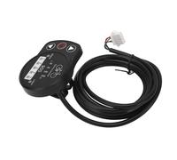 Alomejor Panel de Visualización de Control Ligero y Duradero para Medidor LED de Bicicleta Eléctrica para Uso en Exteriores (Conector común)