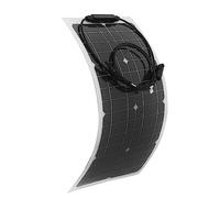 Alomejor Panel Solar Portátil de Potencia de Salida Fuerte de 25 W para Carga Solar de RV Ligero 21,3 X 11,0 X 1,2 Pulgadas