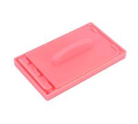 Alomejor Paño de Limpieza de Cuerdas de Guitarra, Limpiador Compacto de Color Rosa para Guitarras Eléctricas Acústicas, bajo, Ukelele, Violín