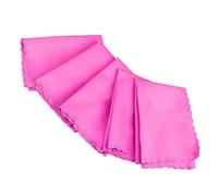 Alomejor Paño de Limpieza para Piano, Tela de Algodón, Paño de Pulido para Guitarra y Violín, Eliminación Eficaz de Polvo y Manchas para Instrumentos Musicales (Rosa roja)