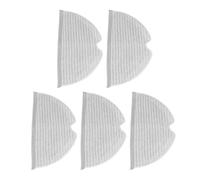 Alomejor Paño de Trapeador para Aspiradora con Gancho y Bucle de para Mijia F9 1C, 5 Piezas de Almohadillas de Trapeador de Tela No Tejida Absorbente, 12.0 X 5.1 Pulgadas, Adecuado para Limpiar a