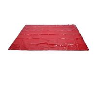 Alomejor Pantalla de Soldadura Retardante de Llama 6 Niveles Protector Tipo Colgante para Taller Uso Industrial Material Rojo Polietileno 5.71x7.68FT