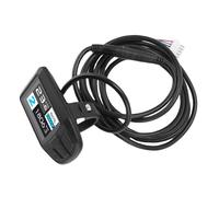 Alomejor Pantalla LCD para Bicicleta Eléctrica, Panel de Control Eléctrico de Material ABS con Pantalla Grande para Manillar de 22,2 Mm, Bicicletas y Scooters