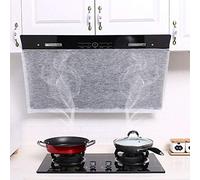 Alomejor Papel de Filtro para Campana Extractora, Hojas No Tejidas Absorbentes de Aceite, Fáciles de Usar para la Cocina del Hogar, Paquete de 1 Rollo (Ropa blanca)