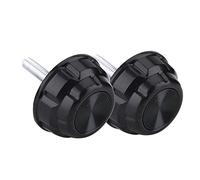 Alomejor Paquete de 10 Tapas de Tornillo para Mango de Carrete de Pesca Reemplazo de Perilla de Potencia de Carrete de Pesca con Juntas para Carretes Giratorios de Pesca