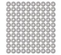 Alomejor Paquete de 100 Bobinas para Máquina de Coser de Alta Calidad, Repuesto Esencial de Bobina para Máquinas de Coser Domésticas Multifuncionales, Ideal para Artesanos