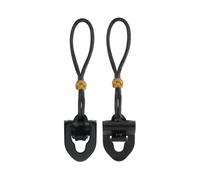 Alomejor Paquete de 2 Cerraduras para Correa de Guitarra, Soporte de Cable con Base de Silicona con Botones Antideslizantes, Perfecto para Guitarristas de bajo Acústico Eléctrico