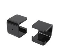 Alomejor Paquete de 2 Soportes de Pared para Palos de Hockey, Estante de Almacenamiento Acrílico para Equipos de Hockey sobre Hielo, Soporte para Palos Que Ahorra Espacio para Taquillas y Sótanos