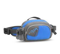 Alomejor Paquetes para Mujeres para Mujeres, Paquete de Cintura Resistente Al Agua, con Cinturón Ajustable Adecuado para Ciclismo, Caminar, 230 G (Blue)