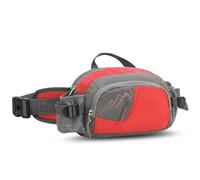 Alomejor Paquetes para Mujeres para Mujeres, Paquete de Cintura Resistente Al Agua, con Cinturón Ajustable Adecuado para Ciclismo, Correr, Caminar (Rojo)