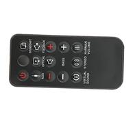 Alomejor para Control Remoto Cinema Soundbar SB250, Nuevo Reemplazo de Funciones Completas, Diseño Fácil de Usar para Cine en Casa, Elegante ABS Antideslizante, 1 Unidad