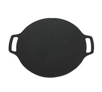 Alomejor Parrilla Coreana Antiadherente de Doble asa, sartén a la Plancha con Revestimiento de 6 Capas, Parrilla Multifuncional para Cocina doméstica y Barbacoa Exterior, Ideal par