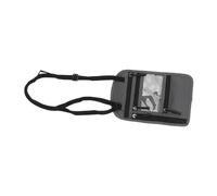 Alomejor Passport Soporter Neck WPL Diseño de Capas de Nylontld Stylant para Hombres Mujeres para Viajes Al Aire Almacenamiento (Gris Oscuro)