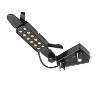 Alomejor Pastilla de Guitarra Acústica Transductor Eléctrico Pastilla de Boca con con Control de Volumen Cable de 2,5 M para Guitarras Folk con Cuerdas de Acero Accesorios de Guitarra (BLACK)