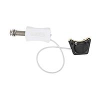 Alomejor Pastilla de Ukelele, 2 Perillas para Control de Volumen con Pastilla, Instalación Oculta, Funciona con Pilas, Accesorios para Instrumentos Musicales para Ukelele