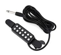 Alomejor Pastilla Guitarra acústica,12 Agujeros Sonido Mejora Calidad transductora clásica,Pickup eléctrico Recogida Volumen for músicos Profesionales ensayos conciertos hogar Estudio