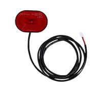 Alomejor Patinete Eléctrico Faro Trasero, Luces LED Brillantes con Modos Múltiples, Impermeable para MI4 PRO PLUS MAX