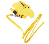 Alomejor Patos Cuerda de Tracción Ajustable Correa de Arnés Duradera para Mascotas Pollo Ganso Correa de Nailon de 5 Pies para Caminar para Suministros para Aves de Corral (S)